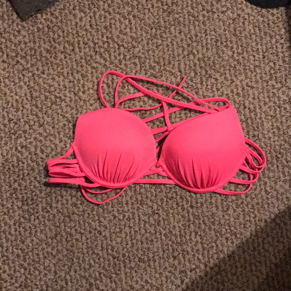 Hot Pink Bikini Top